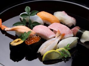 大トロ入り特上握り（にぎり寿司）